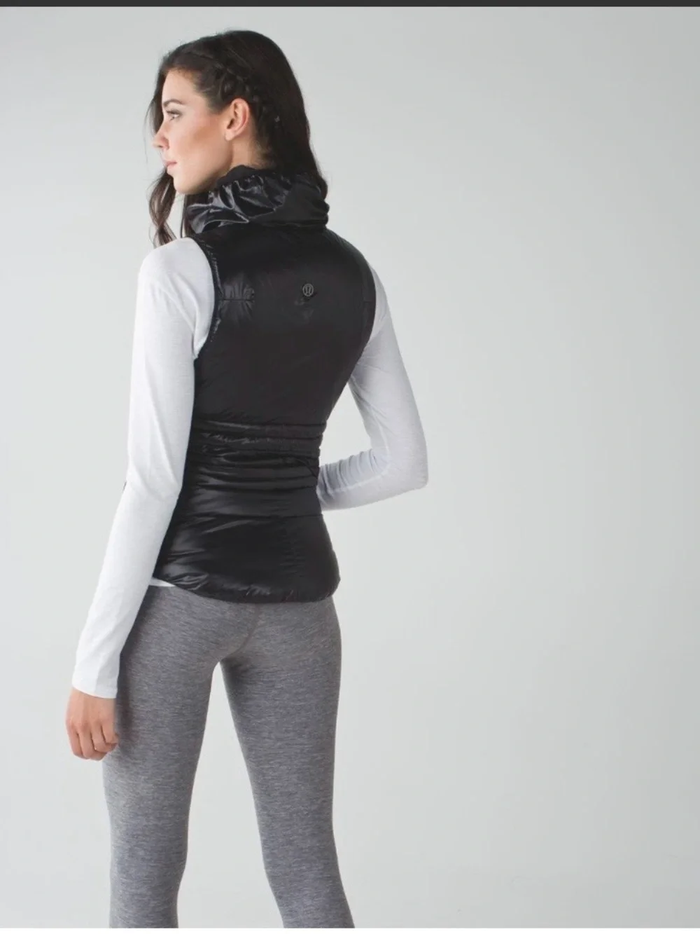 lululemon athletica Black Quilted Puffer Vest
